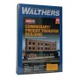 Walthers Cornerstone 3173 (HO) Commissary-Freight Transfer Background Building -- Kit