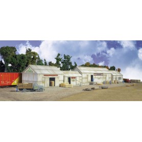 Walthers Cornerstone 2911 (HO) Clayton County Lumber -- Kit