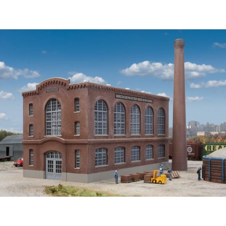 Walthers Cornerstone 4102 (HO) Brickworks -- Kit
