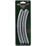 KATO 20-110 (N) 282mm (11") Radius 45º Curve Track [4 pcs]