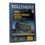 Walthers Cornerstone 2953 (HO) Brick Freight Office -- Kit