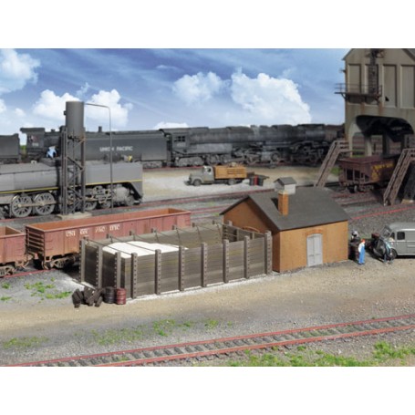Walthers Cornerstone 3182 (HO) Sanding Towers & Drying House -- Kit