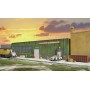 Walthers Cornerstone 3191 (HO) Lauston Shipping Background Building -- Kit