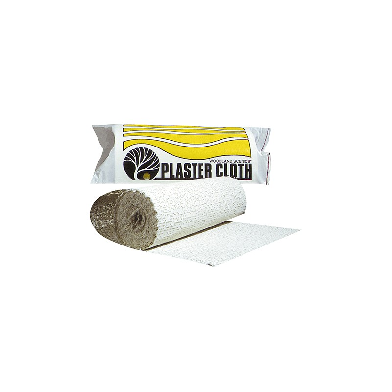 Woodland Scenics C1192 Plaster Cloth - Triple Roll, 8x45 Feet For Model Landscapes