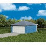 Walthers Cornerstone 3793 (HO) Two-Car Garage -- Kit