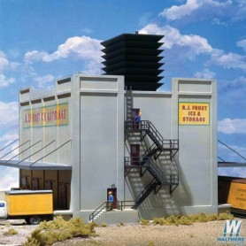 Walthers Cornerstone 3220 (N) R. J. Frost Ice & Storage -- Kit