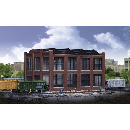 Walthers Cornerstone 3228 (N) Car Shop -- Kit