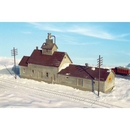 Walthers Cornerstone 3239 (N) Sunrise Feed Mill -- Kit