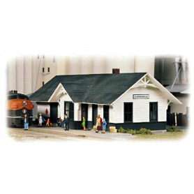 Walthers Cornerstone 3240 (N) Clarkesville Depot -- Kit