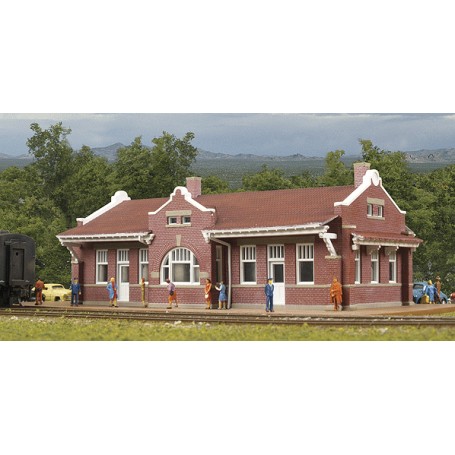 Walthers Cornerstone 3803 (N) Santa Fe-Style Brick Depot -- Kit