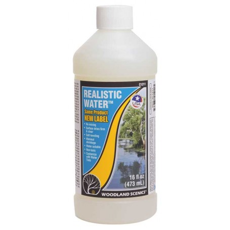 Woodland Scenics C1211 (A) Realistic Water ™ -- 16oz 473mL