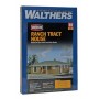 Walthers Cornerstone 3777 (HO) Ranch Tract House -- Kit