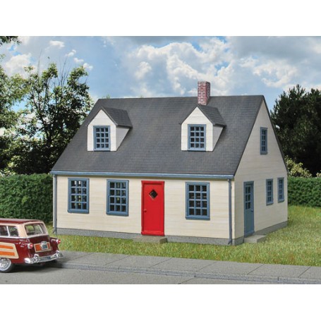 Walthers Cornerstone 3776 (HO) Cape Cod House -- Kit