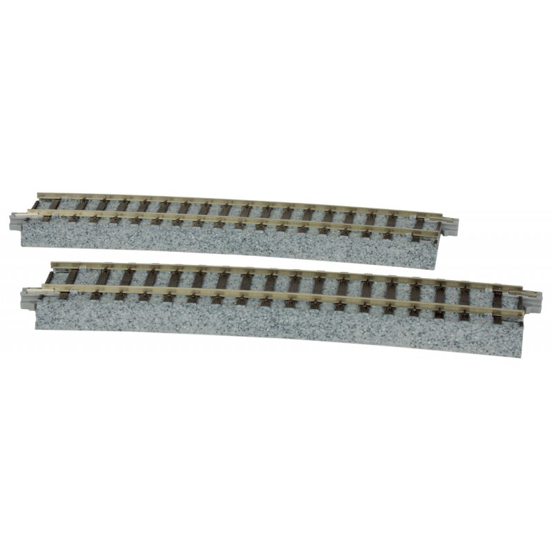 HO Kato Unitrack 2-331 63-1/4 Large-Radius Curve Track w/Concrete Tie - Sidetrack Hobby