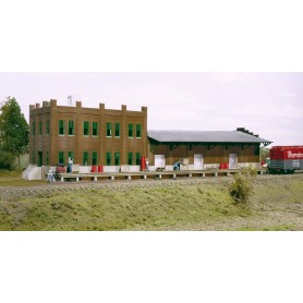 Walthers Cornerstone 3009 (HO) Water Street Freight Terminal -- Kit