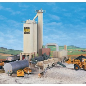 Walthers Cornerstone 3085 (HO) Black Gold Asphalt Hot Mix Plant -- Kit