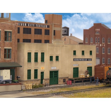Walthers Cornerstone 3193 (HO) Arrowhead Ale Background Building -- Kit
