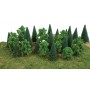 Walthers SceneMaster 1179 (A) Mixed Trees w/Flat Base pkg(25)