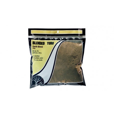 Woodland Scenics T50 (A) Blended Turf - bag - Earth Blend