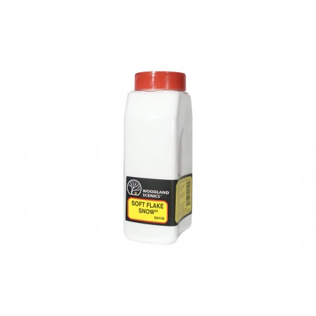 Woodland Scenics SN140 (A) Shaker -- 32oz 946ml -- Soft Flake Snow™