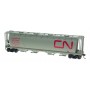 InterMountain 45205 (HO) 59' 4-Bay Cylindrical Covered Hopper w/Round Hatches - CN