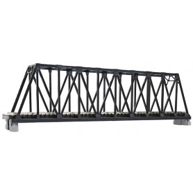 KATO 20433 N Unitrack Single Truss Bridge Silver 9 3/4" 248mm Train Track I for sale online 