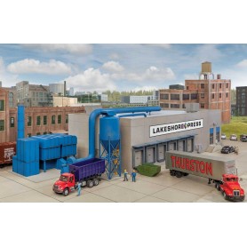 Walthers Cornerstone 4079 (HO) Modern Printing Plant -- Kit
