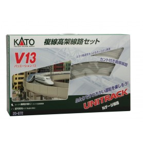 KATO 20-872 (N) V13 Double Track Elevated Loop Set