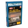 Walthers Cornerstone 4110 (HO) UPS® Hub with Customer Center -- Kit
