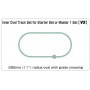 KATO 20-864 (N) V5 Inner Oval Track Set for Starter Set or M1 Set