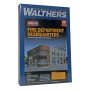 Walthers Cornerstone 3765 (HO) Fire Department Headquarters -- Kit