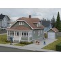 Walthers Cornerstone 3791 (HO) Updated American Bungalow with Single-Car Garage -- Kit