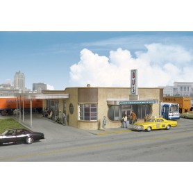 Walthers Cornerstone 2934 (HO) Silver Springs Bus Terminal -- Kit