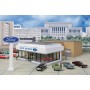 Walthers Cornerstone 3483 (HO) Wayne Bros. Ford Dealership -- Kit