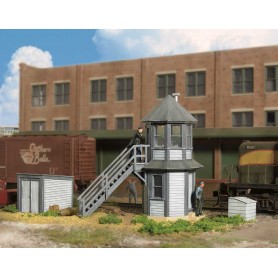 Walthers Cornerstone 2945 (HO) Elevated Crossing Tower pkg(2)