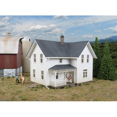 Walthers Cornerstone 3333 (HO) Lancaster Farmhouse -- Kit