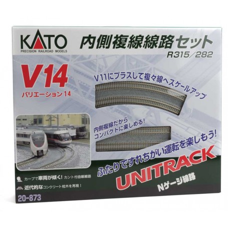 KATO 20-873 (N) V14 Double Track Inner Loop Set