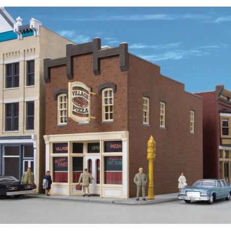 Walthers Cornerstone 3469 (HO) Village Pizza -- Kit