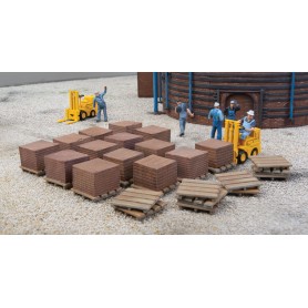 Walthers Cornerstone 4103 (HO) Brick Stacks -- Kit