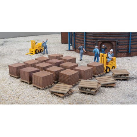 Walthers Cornerstone 4103 (HO) Brick Stacks -- Kit