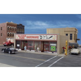 Walthers Cornerstone 3465 (HO) Glover Park Hardware -- Kit