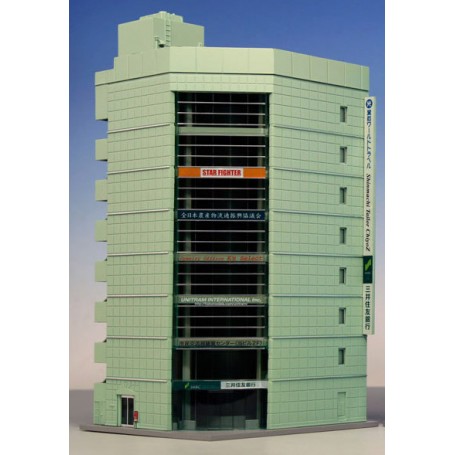 KATO DioTown 23-436B (N) Broadcasting Building, Green