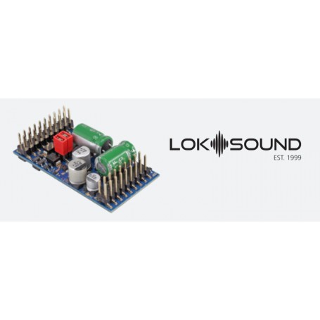 ESU 58325 LokSound 5 L DCC "blank decoder", Pinheader with adapter, gauge: 0