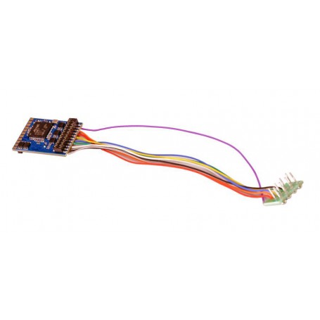 ESU 59610 LokPilot 5 DCC/MM/SX/M4, 8-pin NEM652, gauge H0 ,0