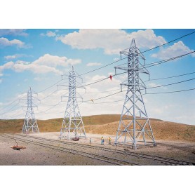 Walthers Cornerstone 3121 (HO) High-Voltage Transmission Tower -- Kit