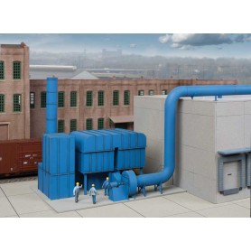 Walthers Cornerstone 4086 (HO) Organic Vapor Air Cleaner -- Kit