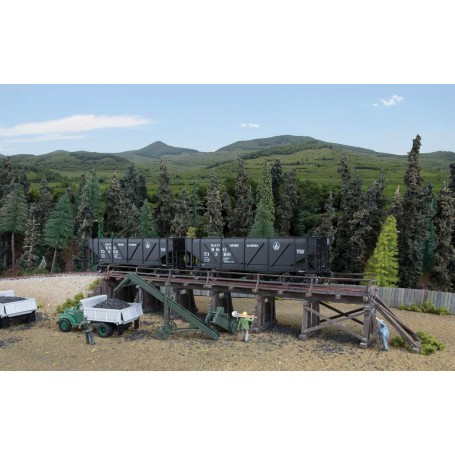 Walthers Cornerstone 4093 (HO) Coal Trestle -- Kit