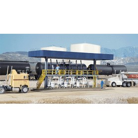 Walthers Cornerstone 3169 (HO) Tanker Truck Loading Rack -- Kit