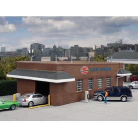 Walthers Cornerstone 3539 (HO) Gas Station Car Wash -- Kit