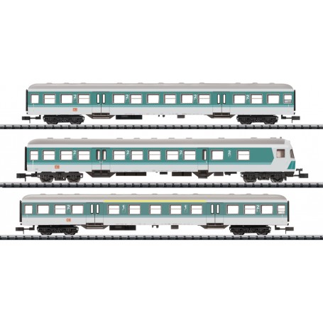Trix 15392 (N) DB Regional Express Passenger Car Set 3 Pieces